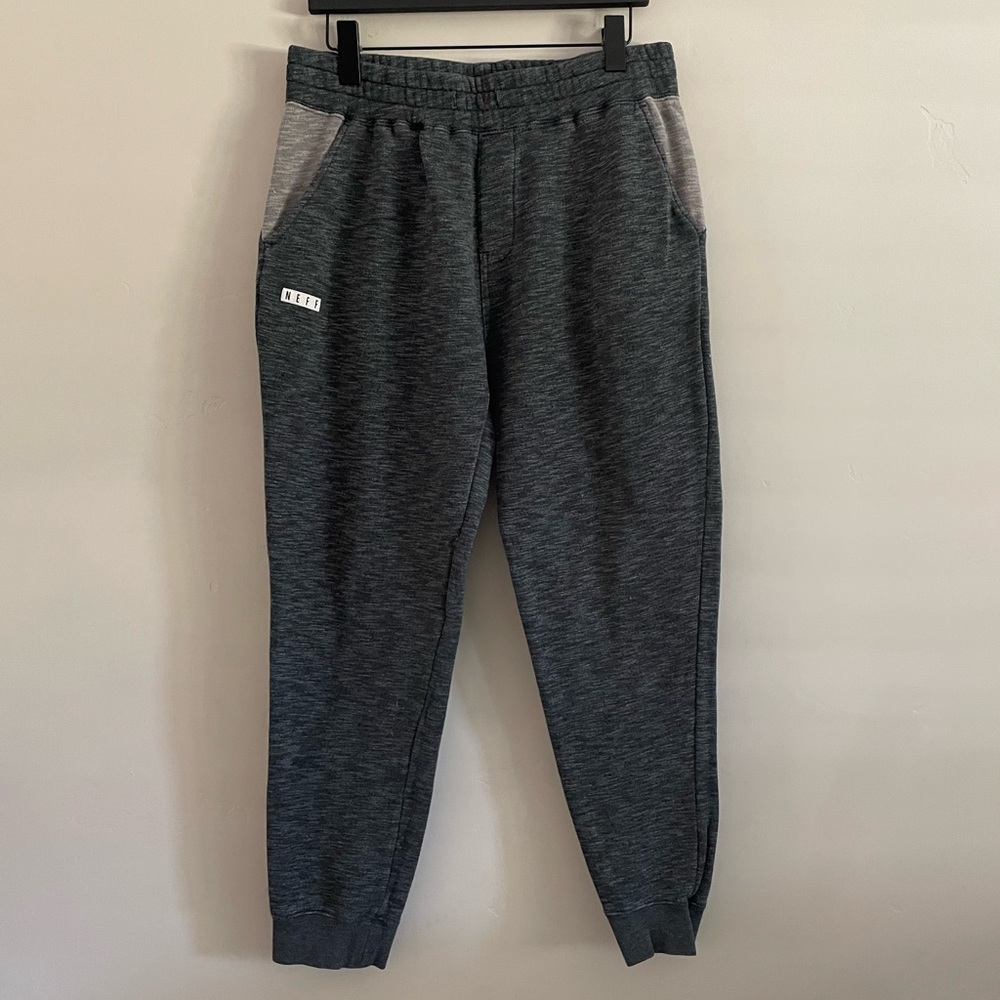 Neff | Mens Errday Swetz Sweatpants Charcoal Two Tone | Sz Med - Picture 3 of 9